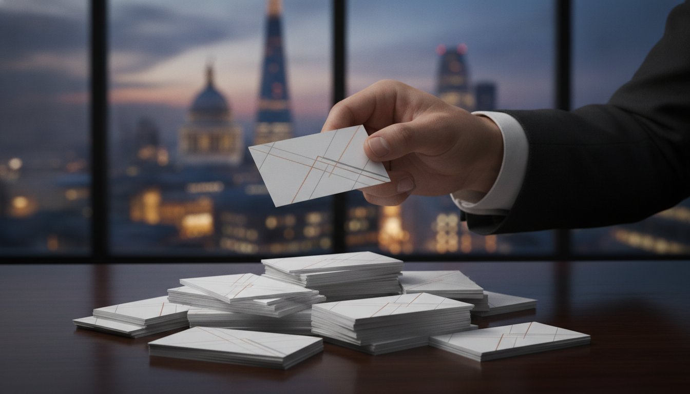 The Professional Guide to Business Card Printing in London: Options, Quality, and Speed