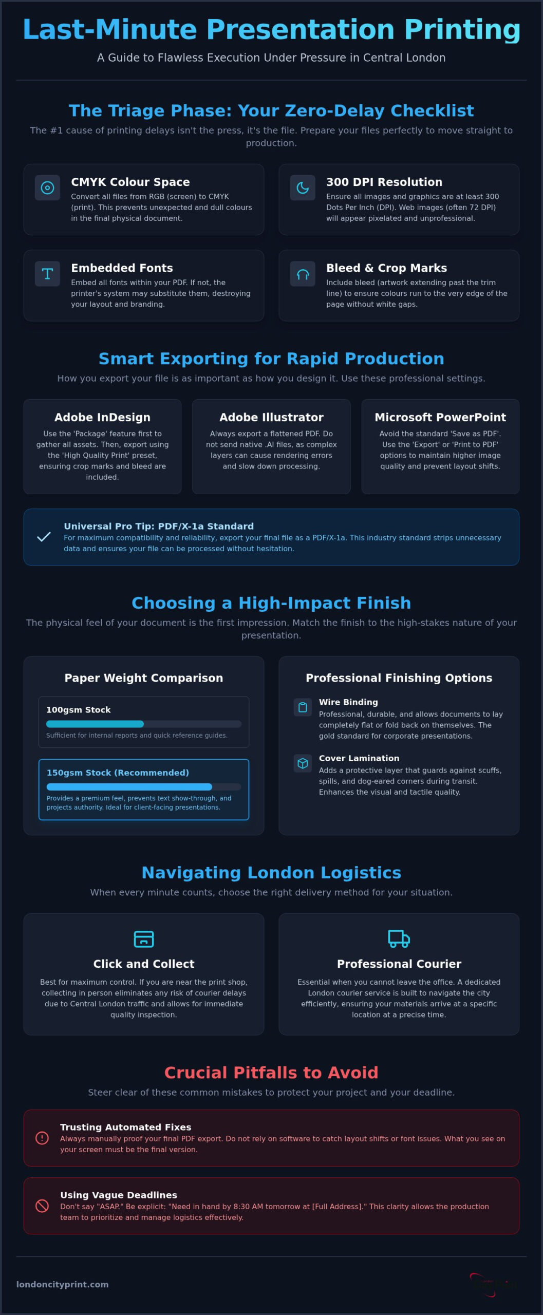 How to Manage Last Minute Presentation Printing: A London Professional’s Guide
