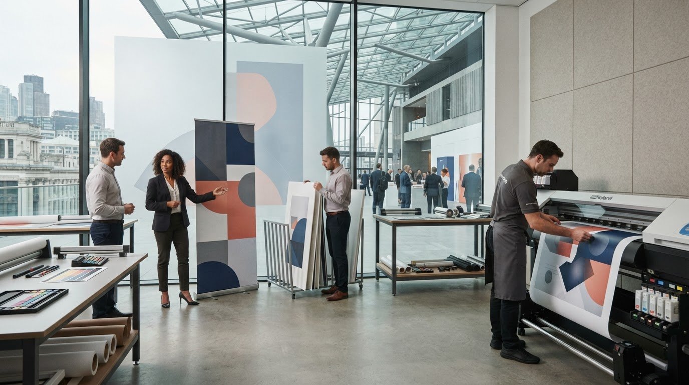 Event Signage Printers London: Professional Large Format Solutions for 2026