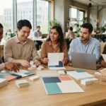 Print materials that help startups share business information