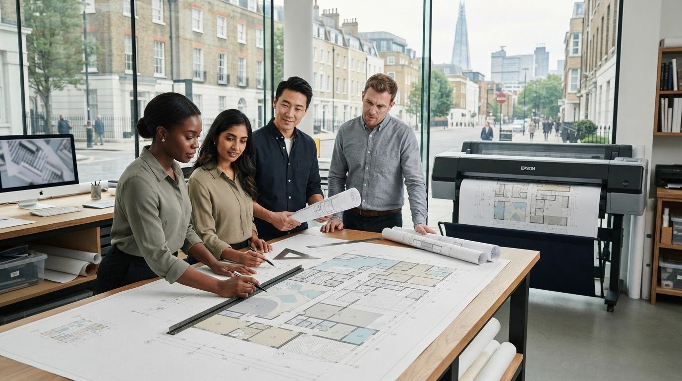 Architectural Plan Printing in London: A Practical Buying Guide