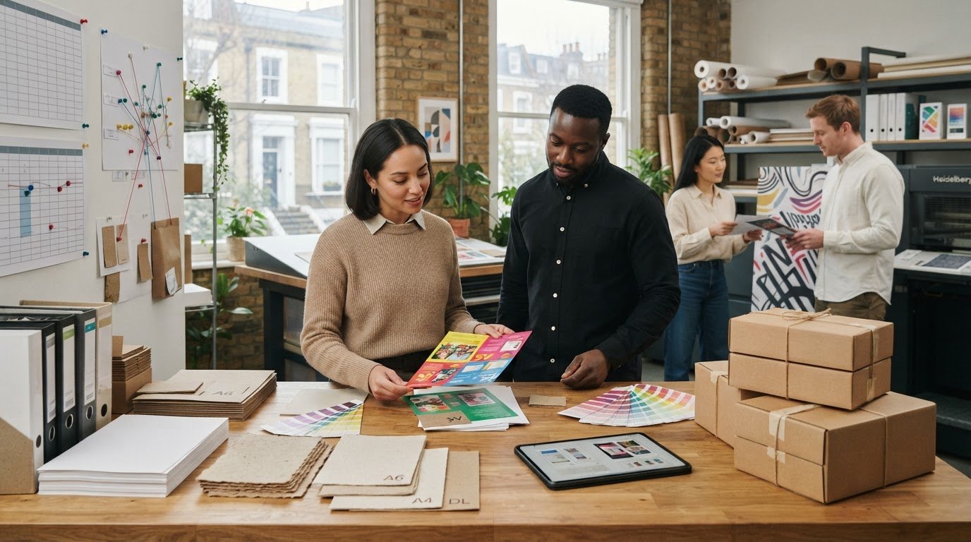 Eco Friendly Flyer Printing in the UK: Delivery and Print Options
